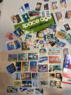 Space Age Stamp Collection – Large Lot