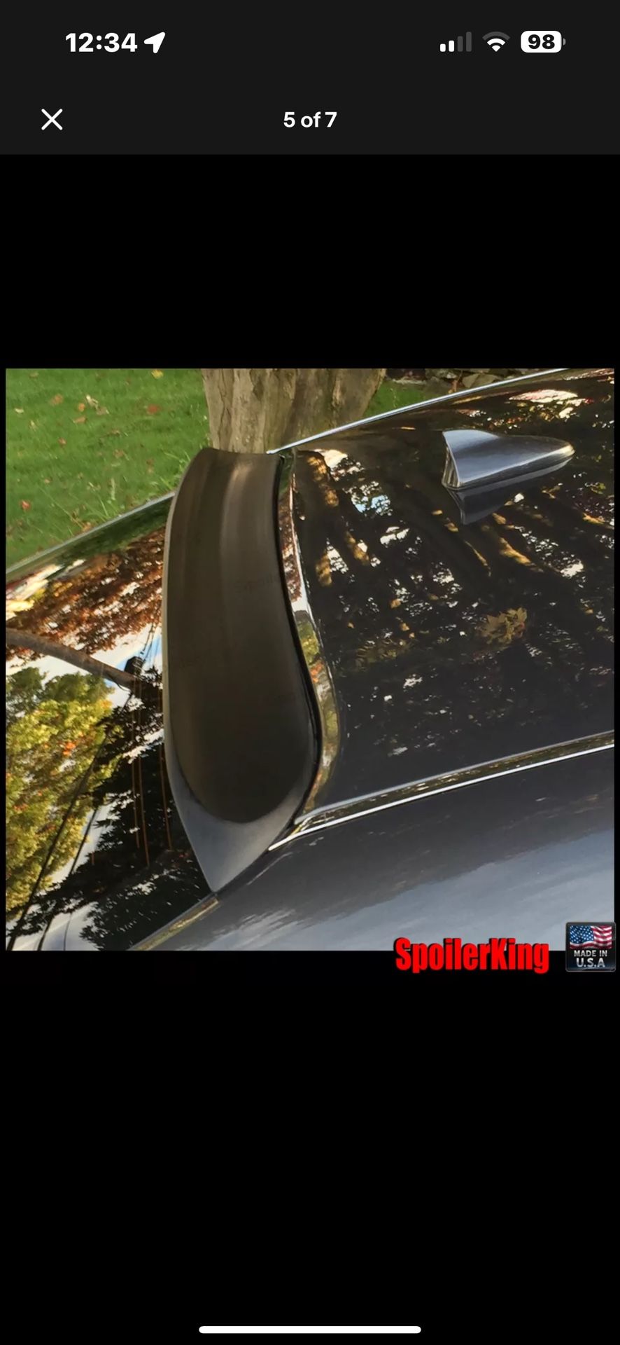 M37 Q70 Roof Spoiler