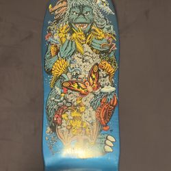 2024 Santa Cruz Godzilla Kaiju X Roskopp Skateboard 