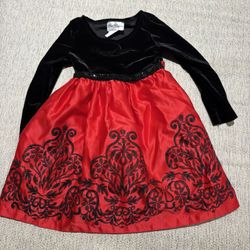 Girls Rare Editions Holiday Dress Size 4t 
