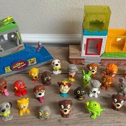 Huge Lot of THE UGGLYS PET SHOP Toy Play Set House with Sounds just $25 for All 