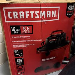 CRAFTSMAN 16 Gallon 6.5 Peak HP Wet/Dry Vac