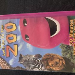 Barney Let’s Go To The Zoo VHS