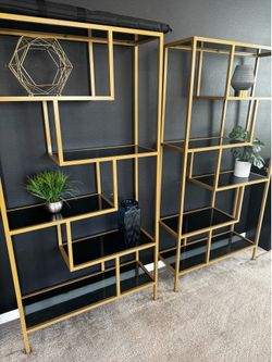 Bookshelves GOLD
