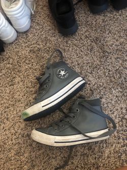 Converse high tops.