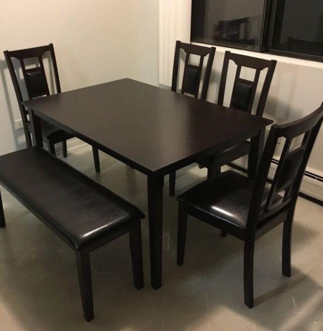 Dining Table Set with Bench!! Brand New