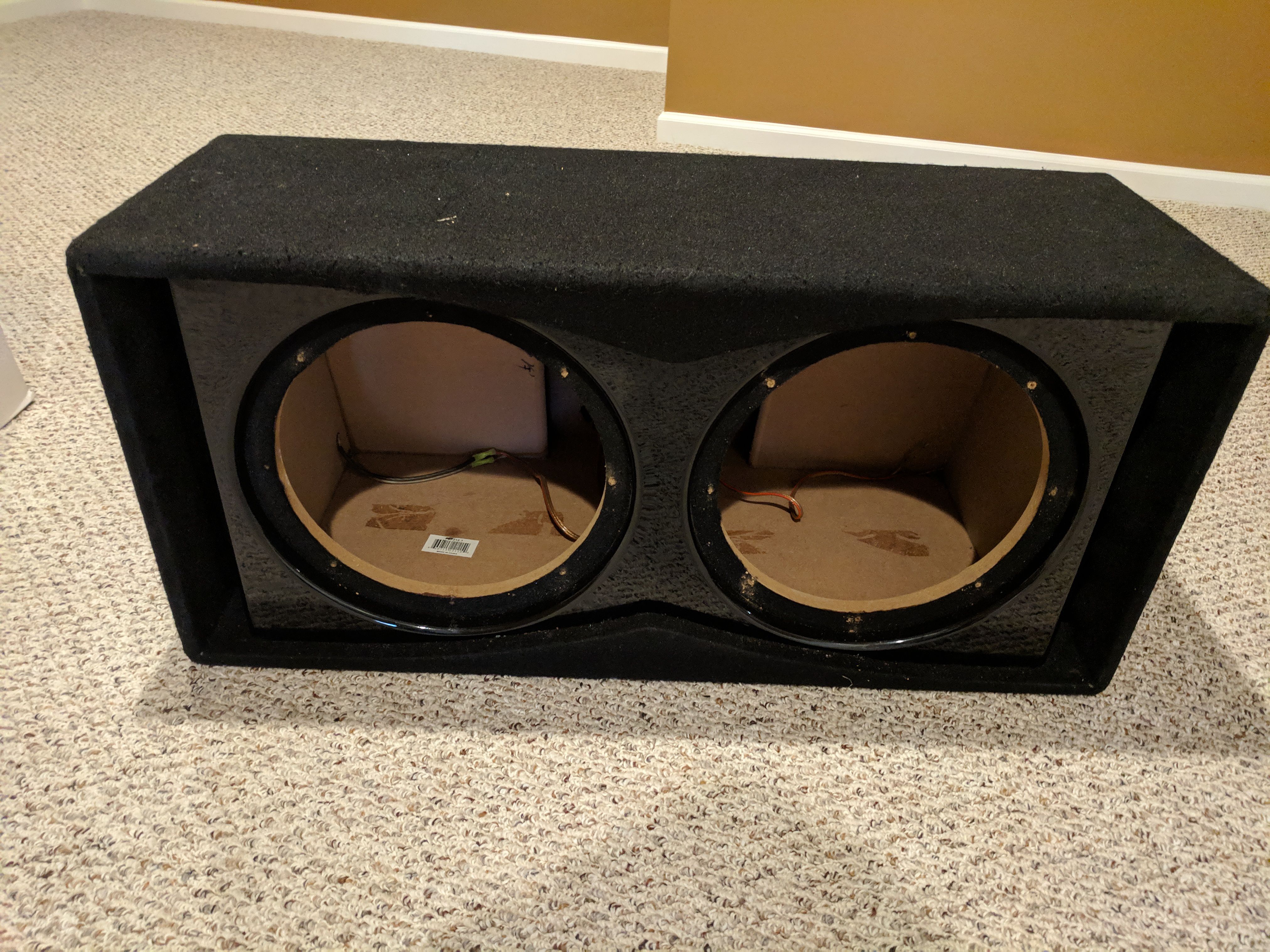2 12's Ported Subwoofer Box