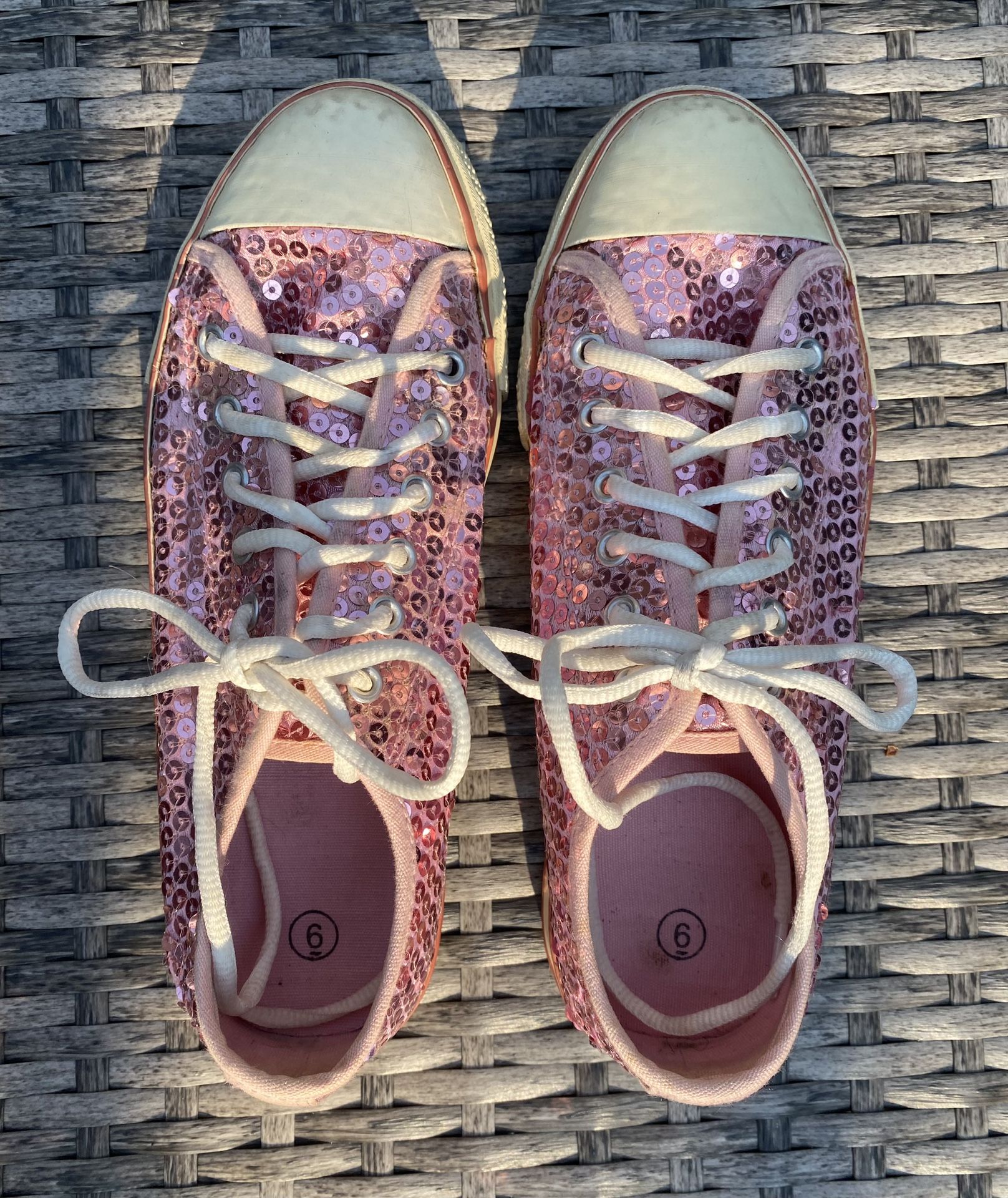 Sequined Shoes And Cap