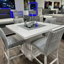 💥💥💥💥HI TOP 5pc DINING SETS START AT $399💥💥💥💥 BIG SAVINGS 🇺🇸 Till June 1st