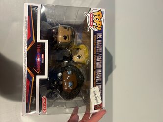 Funko Pop! Moment The Marvels – Ms. Marvel, Captain Marvel & Photon #1258 Target Exclusive