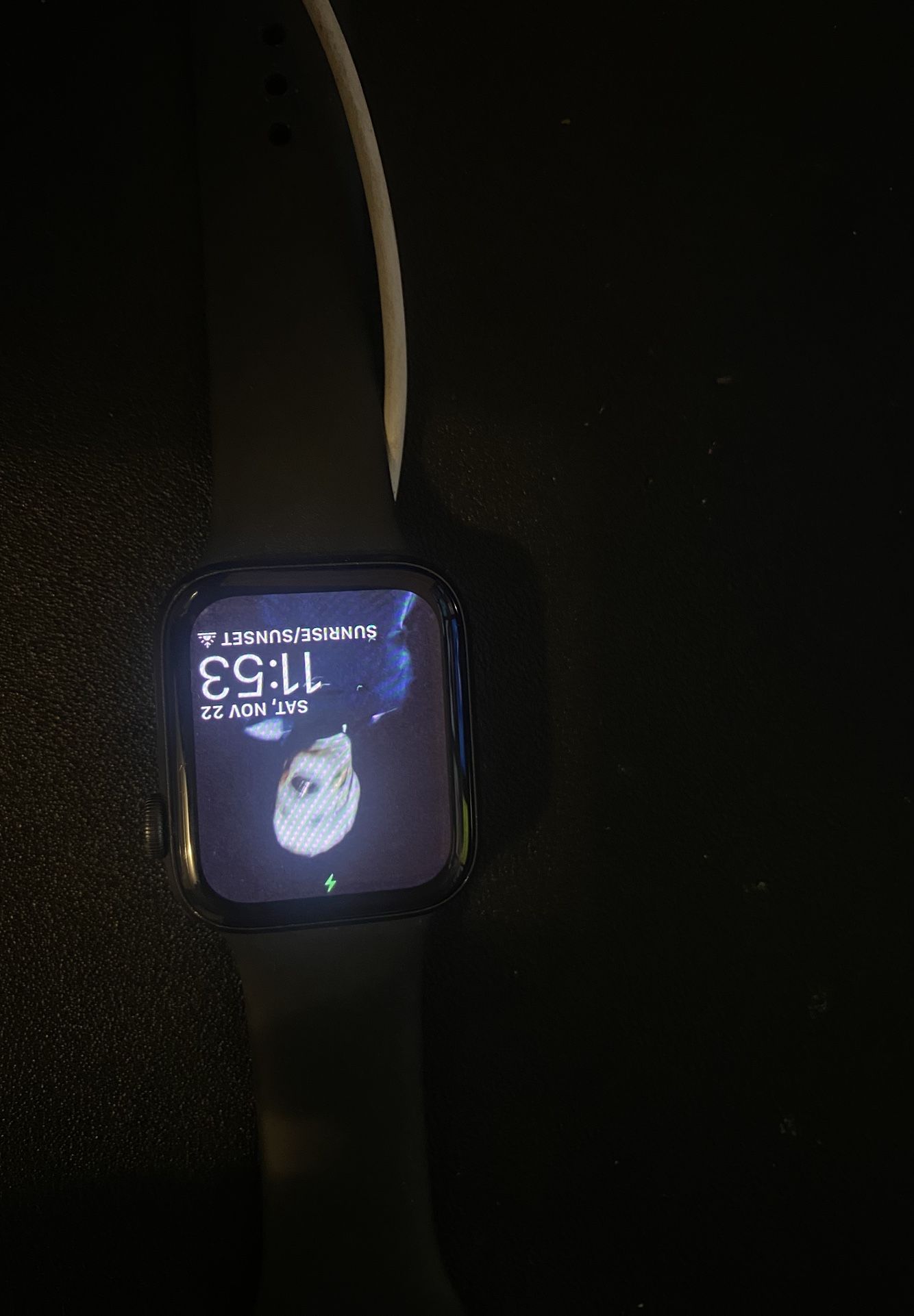 Black Apple Watch SE 