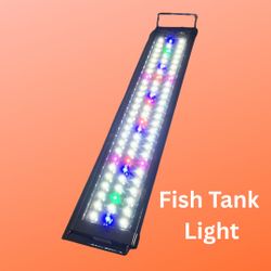 Full Spectrum 24-inch LED Aquarium Light for Reef Corals and Marine Fish Tank