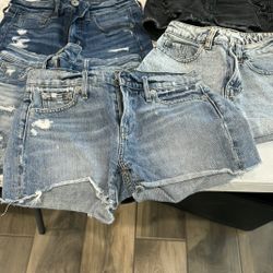 Jeans Shorts Sizes 0-2