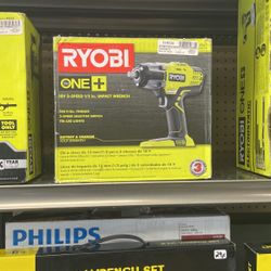 Ryobi 18v 3 Speed 1/2” Impact Wrench 