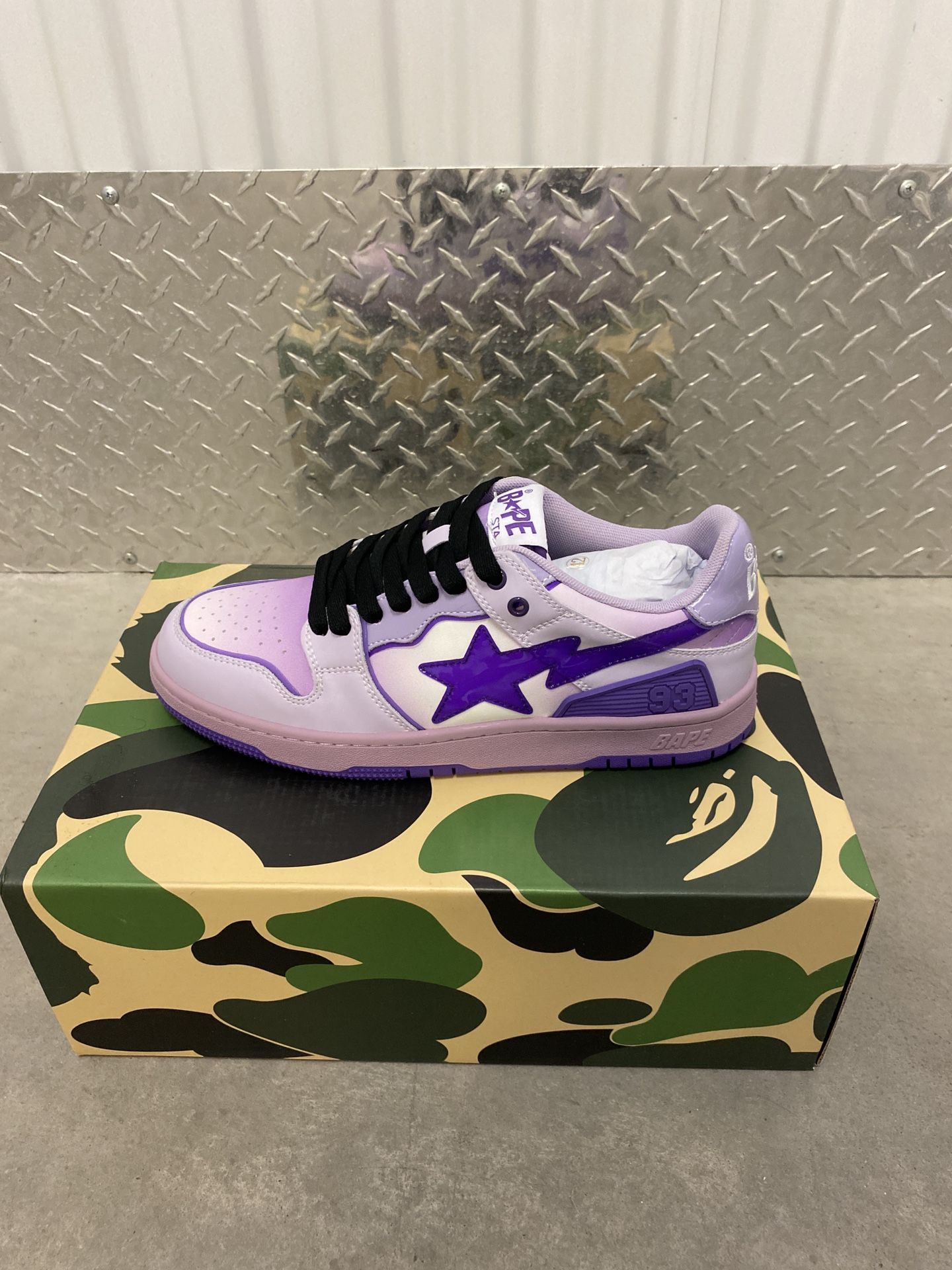 Purple Bape Sk8 STA