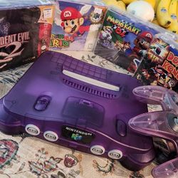 N64 Bundle + PS2 Games