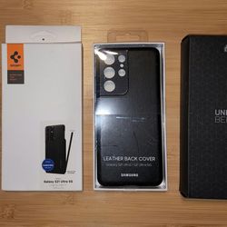Samsung Galaxy S21 Ultra S-Pen & Cases