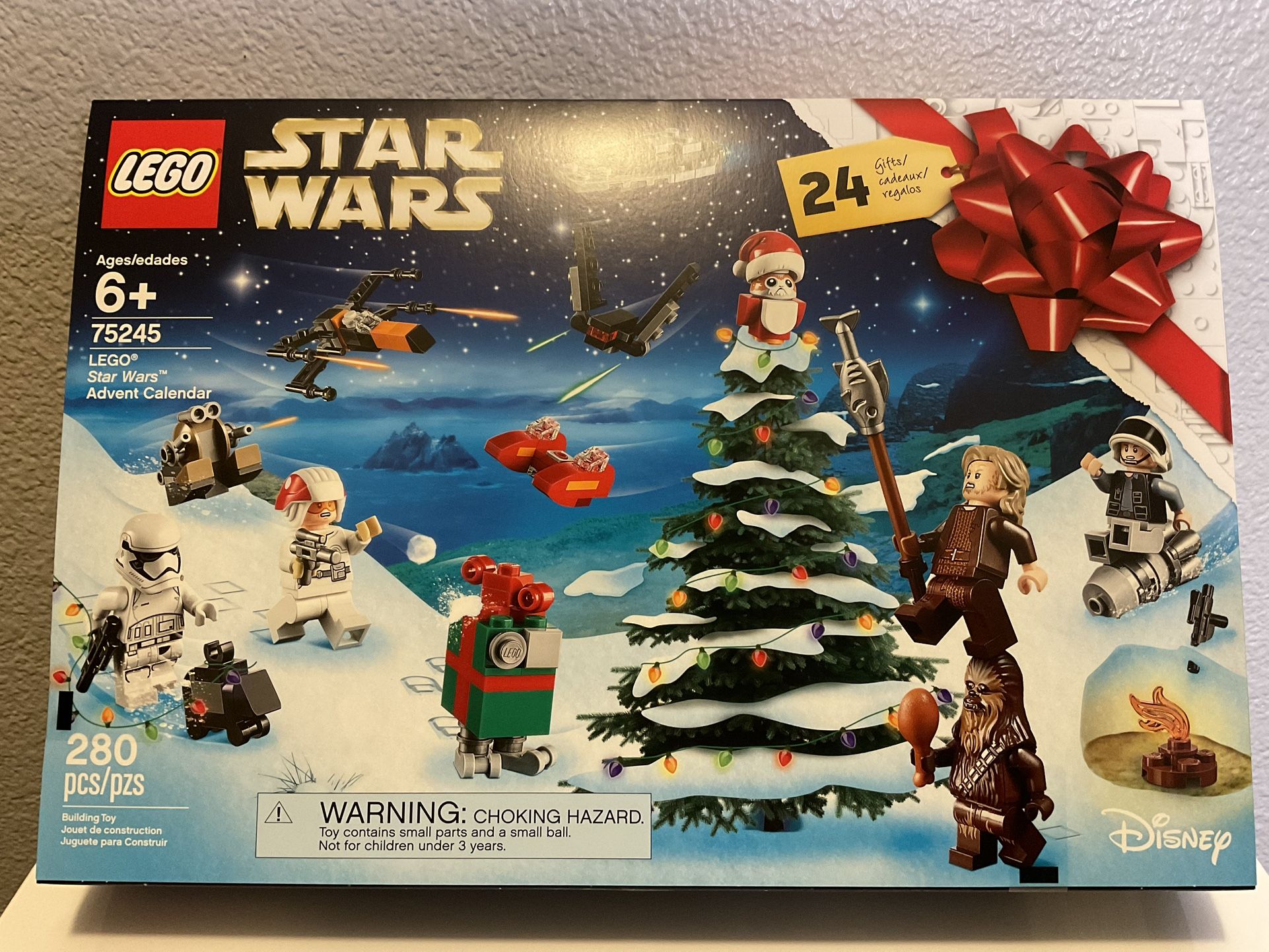 NEW & RETIRED & SEALED Star Wars Advent Calendar (75245) / 280 Pieces / 9  Minifigures!