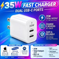 Fast Home adapter charger 35 watts