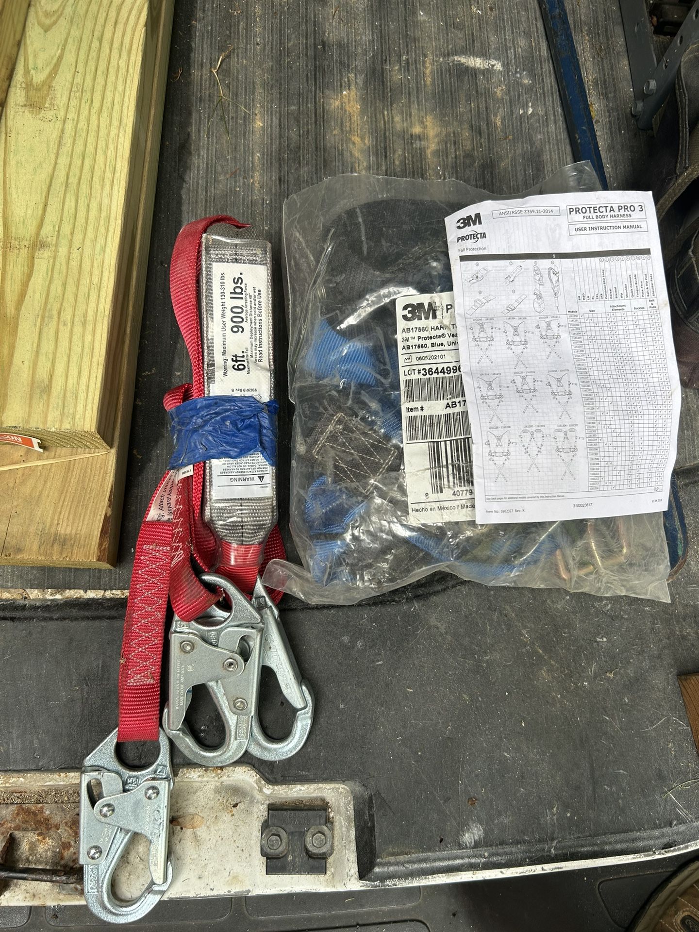 3m Harness And Lanyard