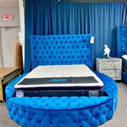 Brand New Queen Bed Frame With Storage- 0 Interest Finance Available- No Credit Needed.