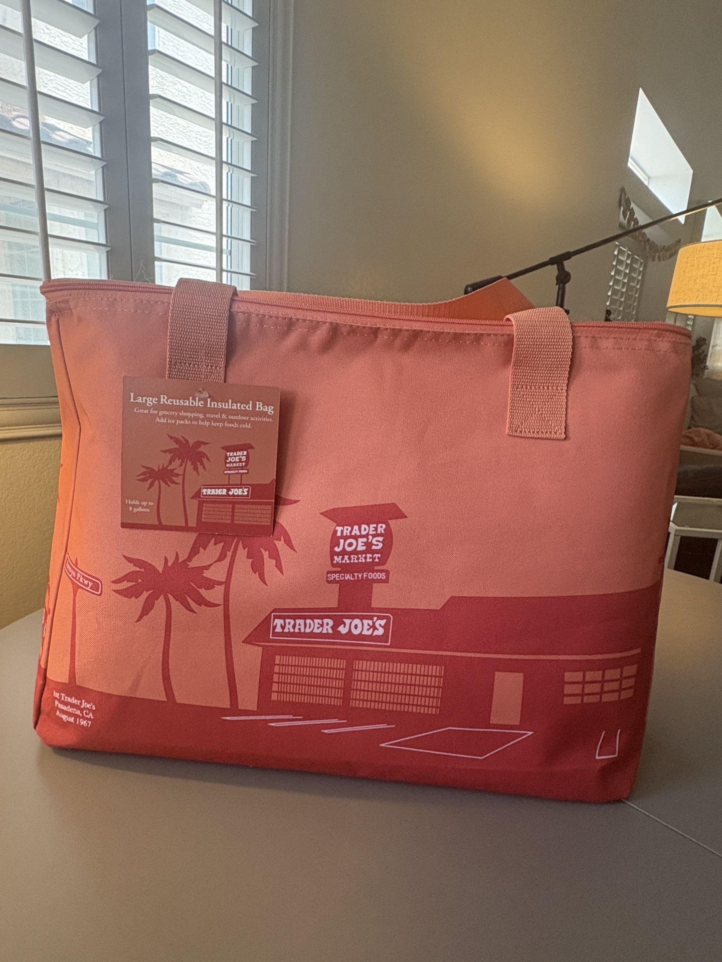 Trader Joe’s Peach Insulated Bag