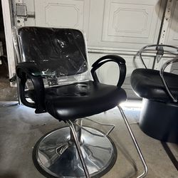 Hair Salon Stylist Chair