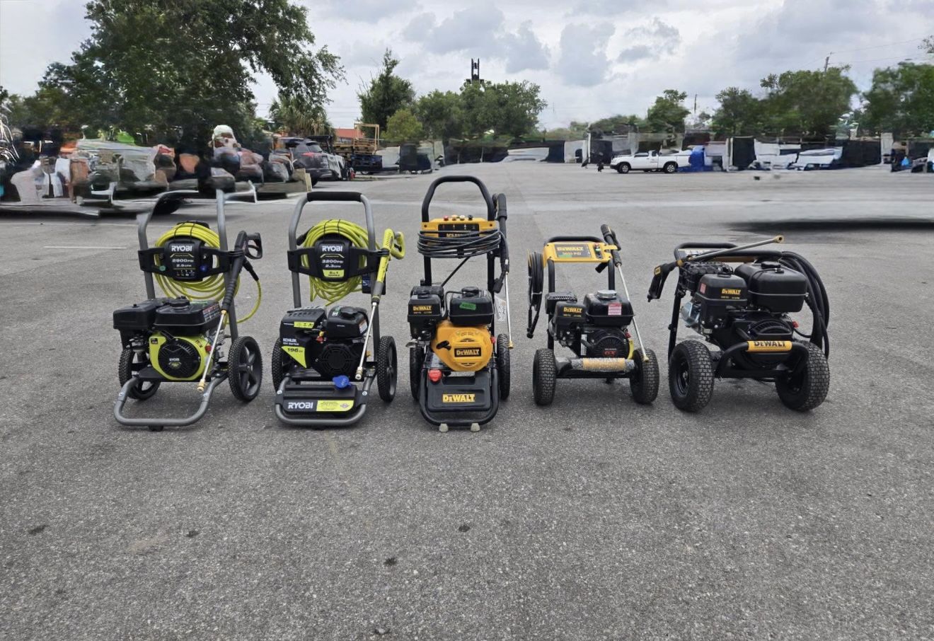 DeWalt / RYOBI ⛽️Gas Pressure Washers!!!