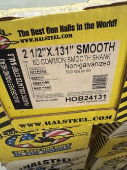 2 1/2” Galvanized Nails. Need Gone Make Offer!!
