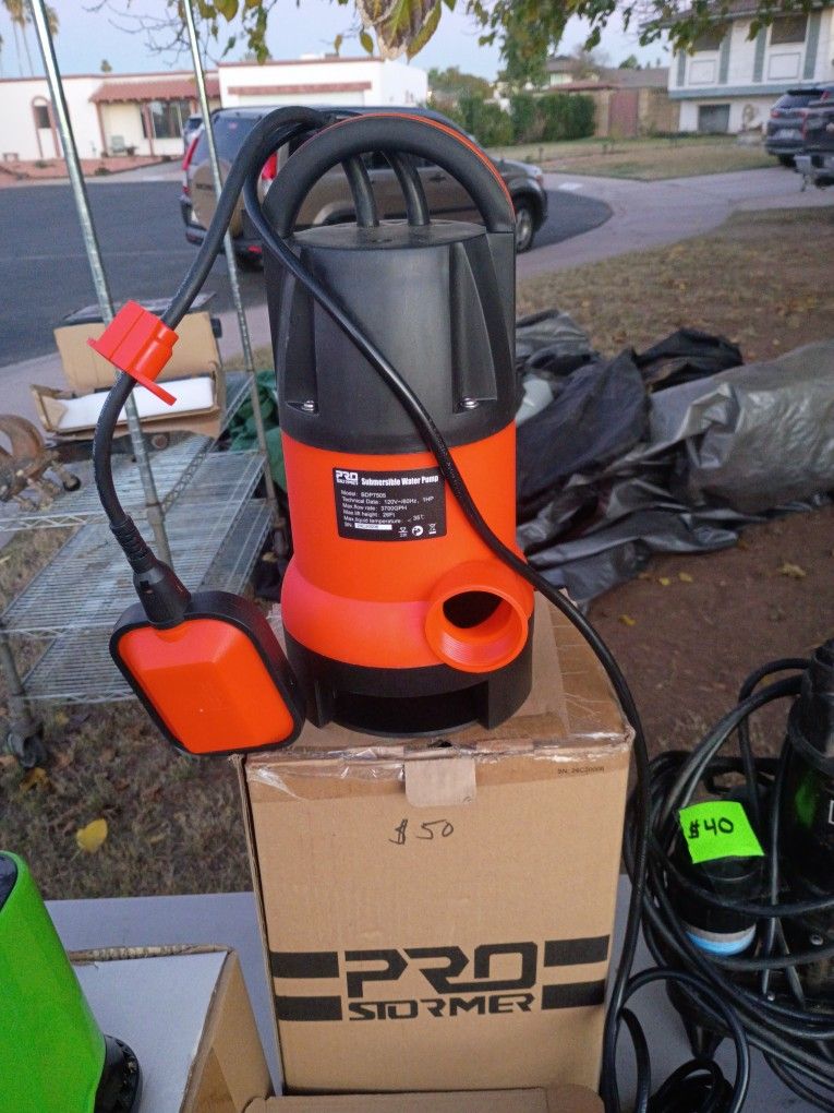 Prostormer Submersible Water Pump