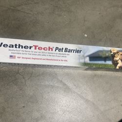 WeatherTech Pet Car Barrier New In Box