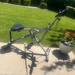 Sunny Health & Fitness Row-N-Ride Squat Trainer