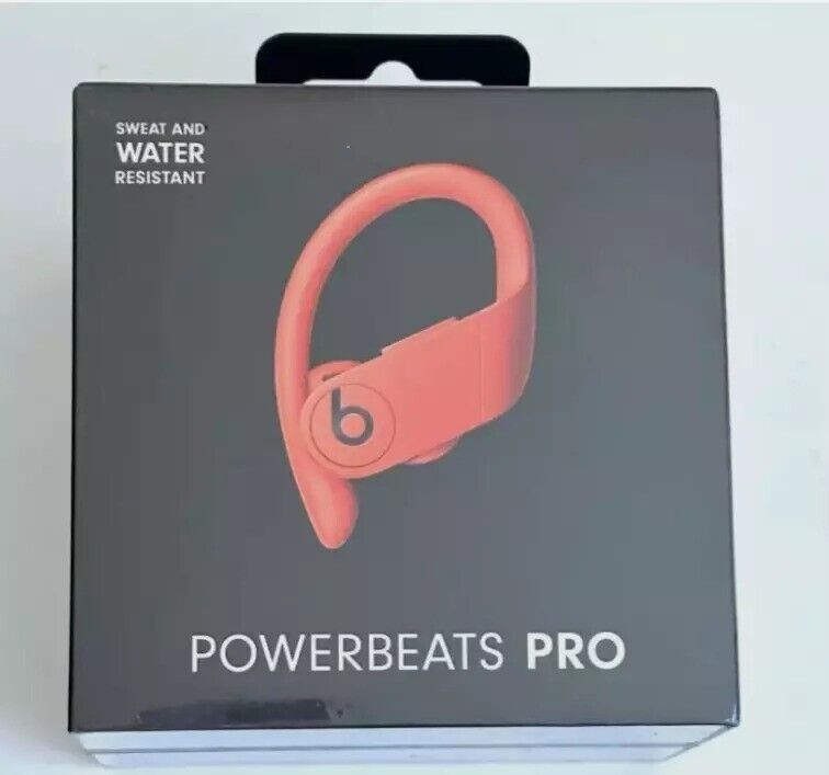 NEW Dr Dre's Powerbeats Pro Wireless Bluetooth Earphones Lava Red
