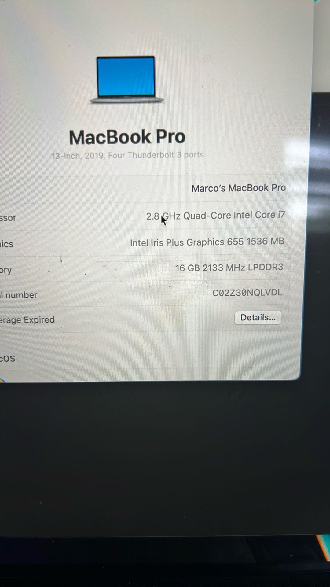 Macbook Pro 13 Inch Very Good Condition
