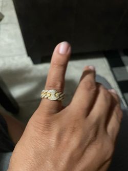 Men’s diamond pinky ring 10k