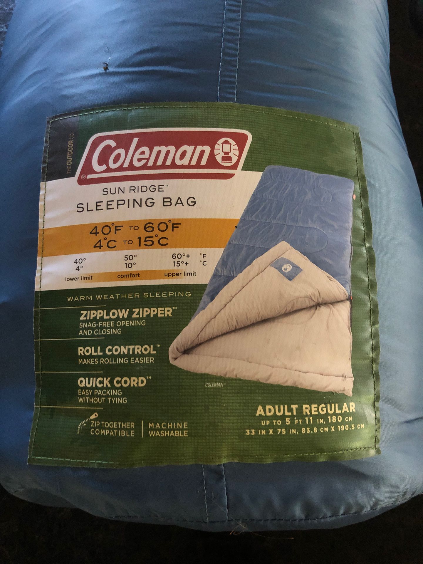 Sleeping 😴 Bag. Coleman