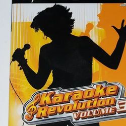 BRAND NEW SEALED Karaoke Revolution Vol 😶3- Playstation 2-PS2
