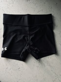 Women’s Under Armour Team 3” Shorty Shorts, Black, Size Small