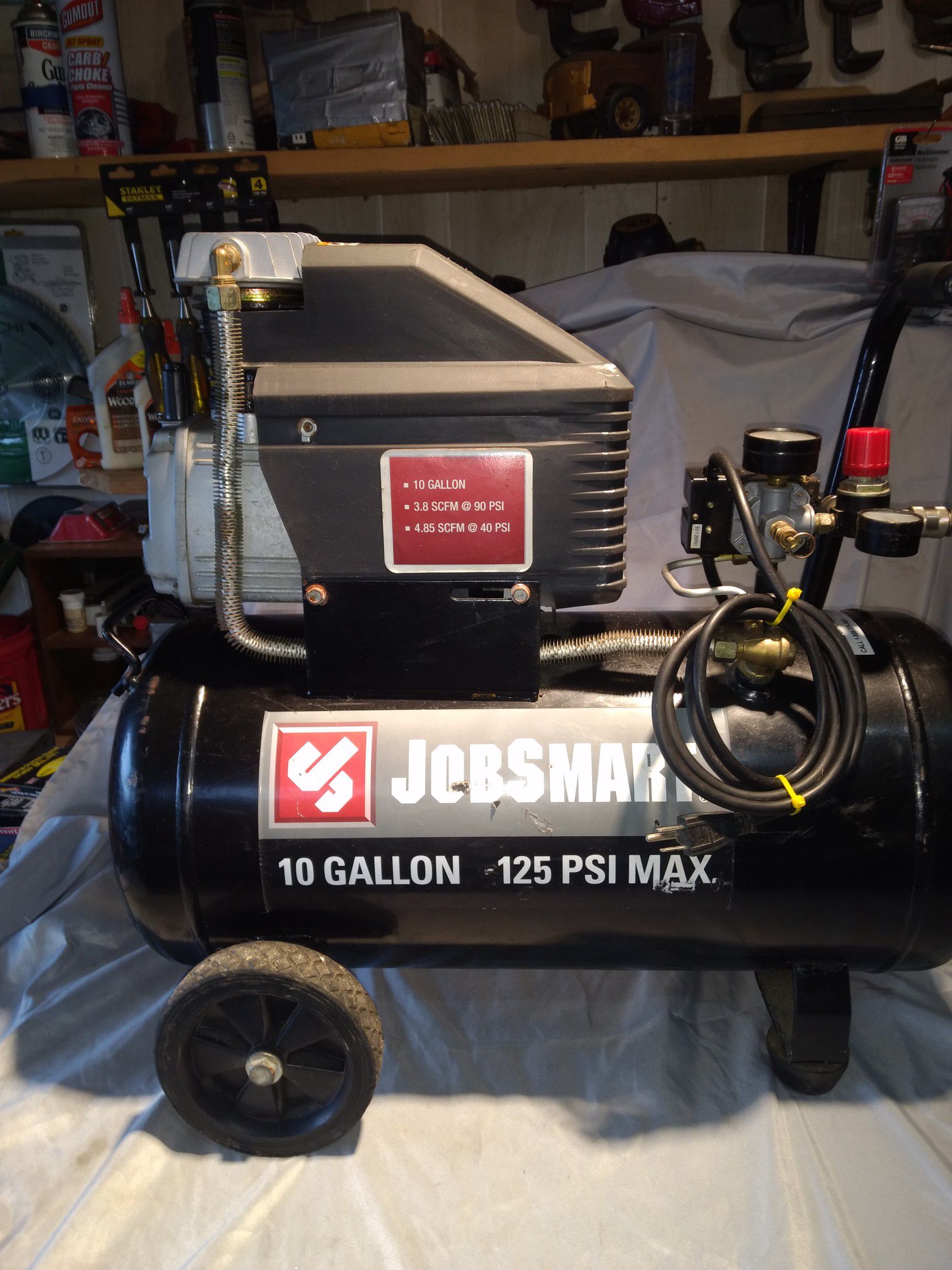 Job smart 10 gal air compressor