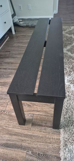 Wooden bench kitchen