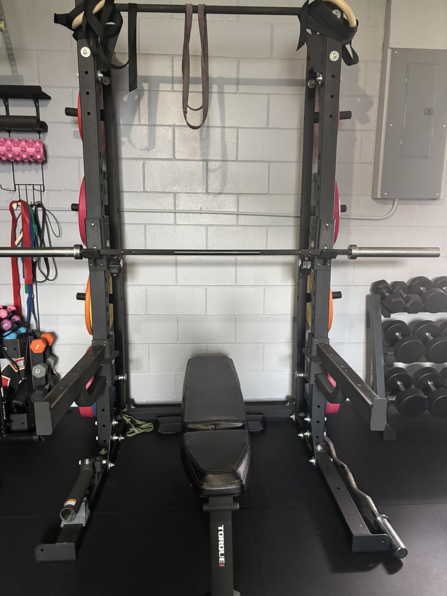 High quality Torque Squat Rack And Bench 