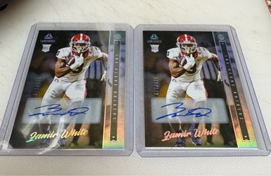 2022 Panini Luminance Rookie Auto Zamir White /349 Las Vegas Raiders #113