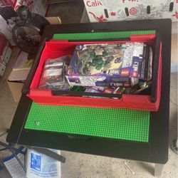 Kids Lego Table With Lego Sets Included