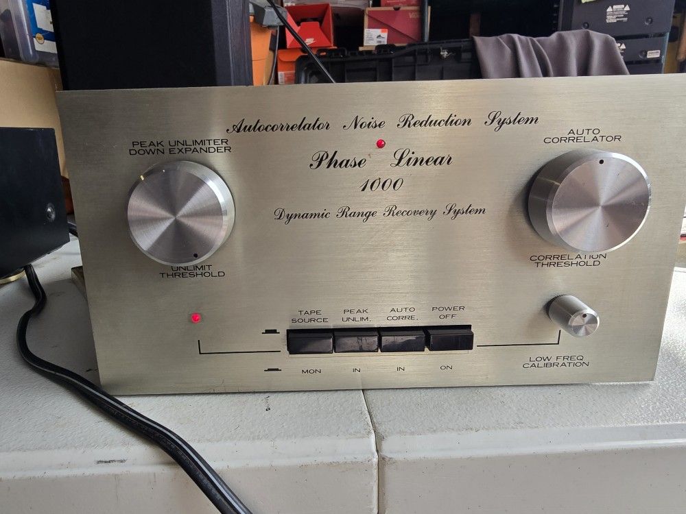 Phase Linear 1000Autocorrelator Noise Reduction System (1976) w/ owners manual