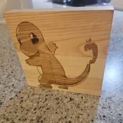 Laser Etched Charizard Baby