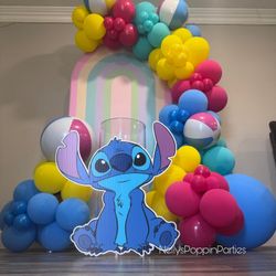 Backdrop Balloons Decor