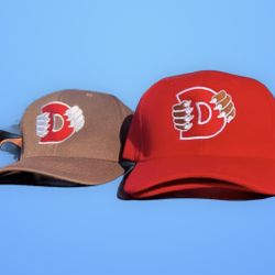 Red Adult Sized SnapBack Hat