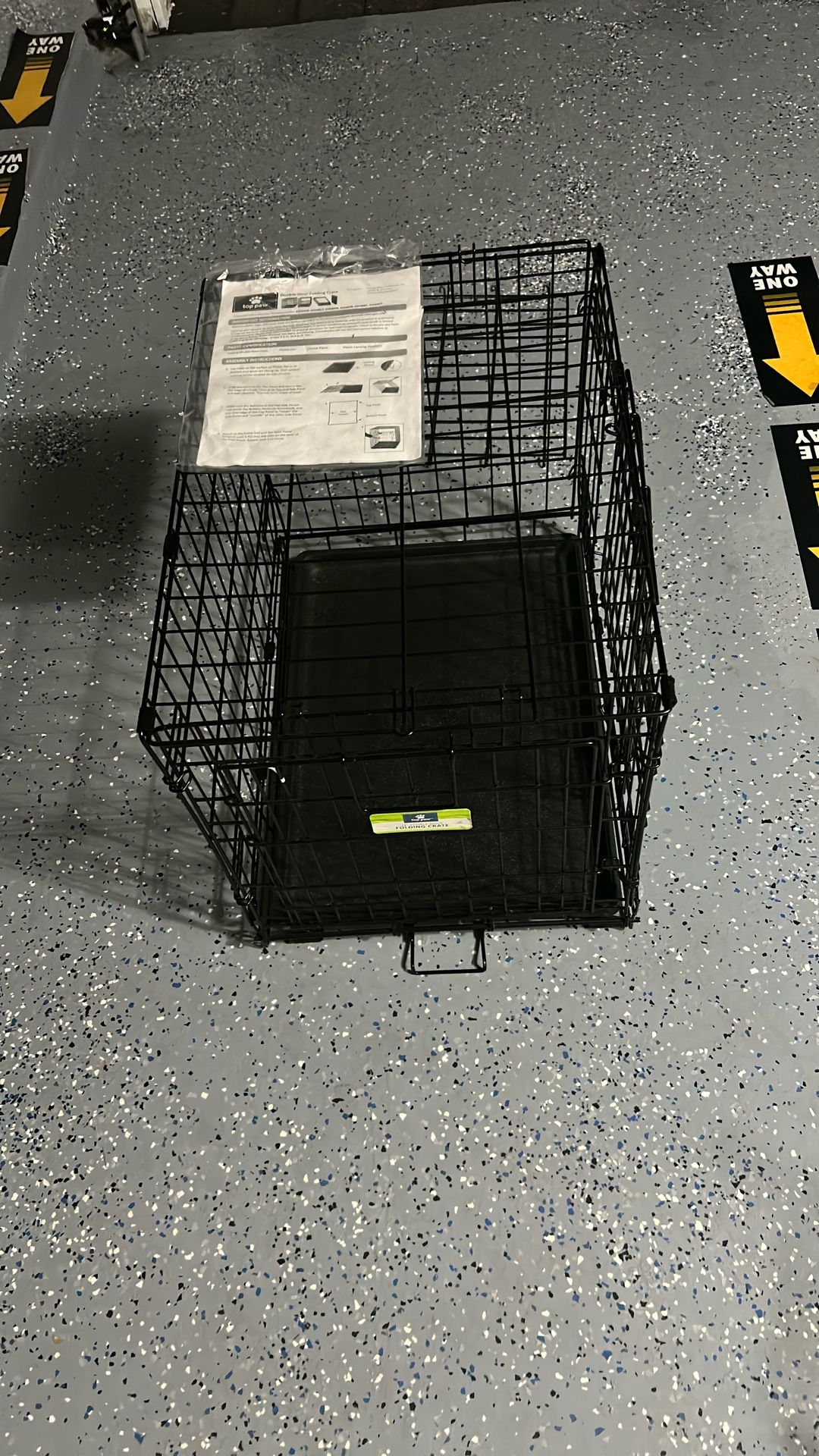 Brand New 2 Doors Small Dog Grate 20x24x17