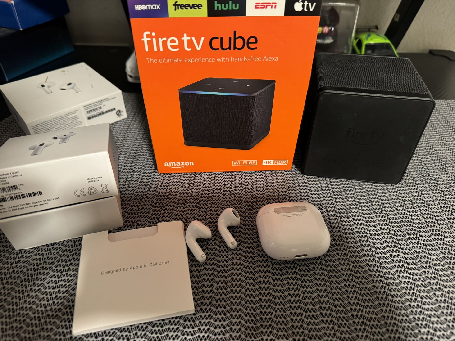 Fire TV Cube And AirPods 4