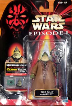 Star Wars episode 1 Boss Nass 1998